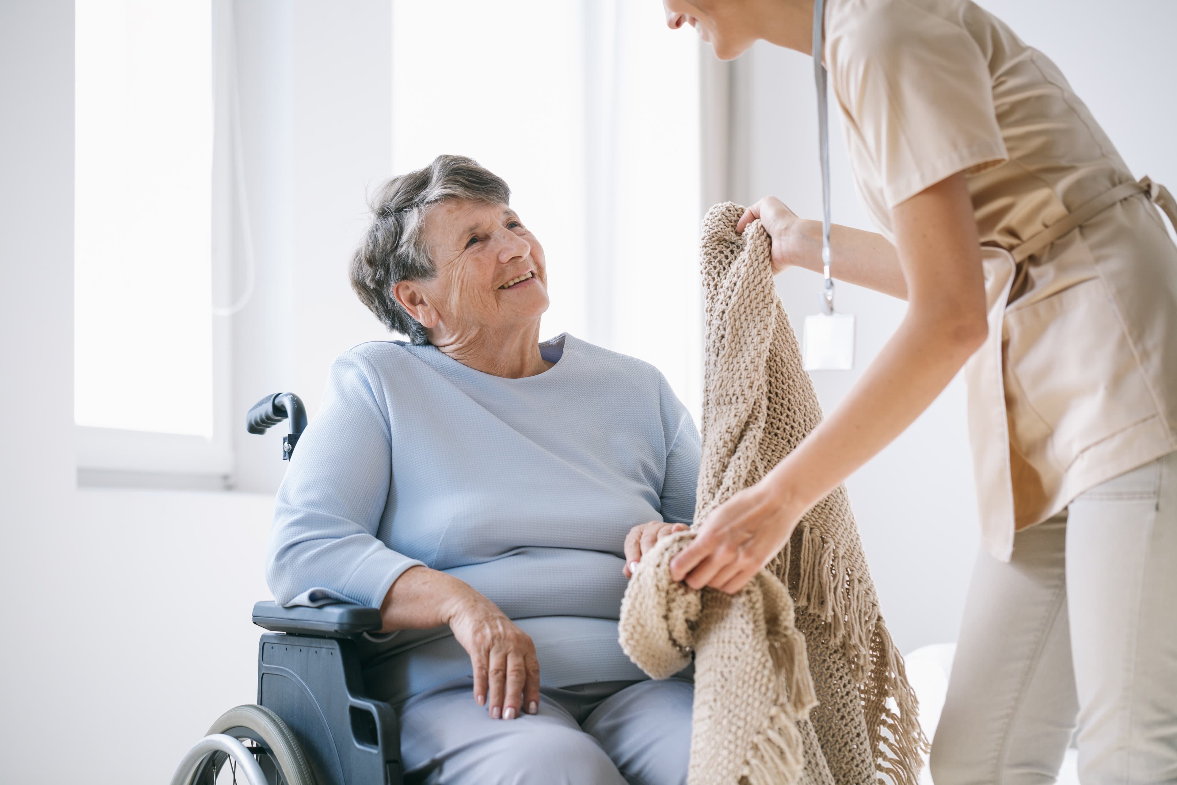 Healthcare professional providing personalized care